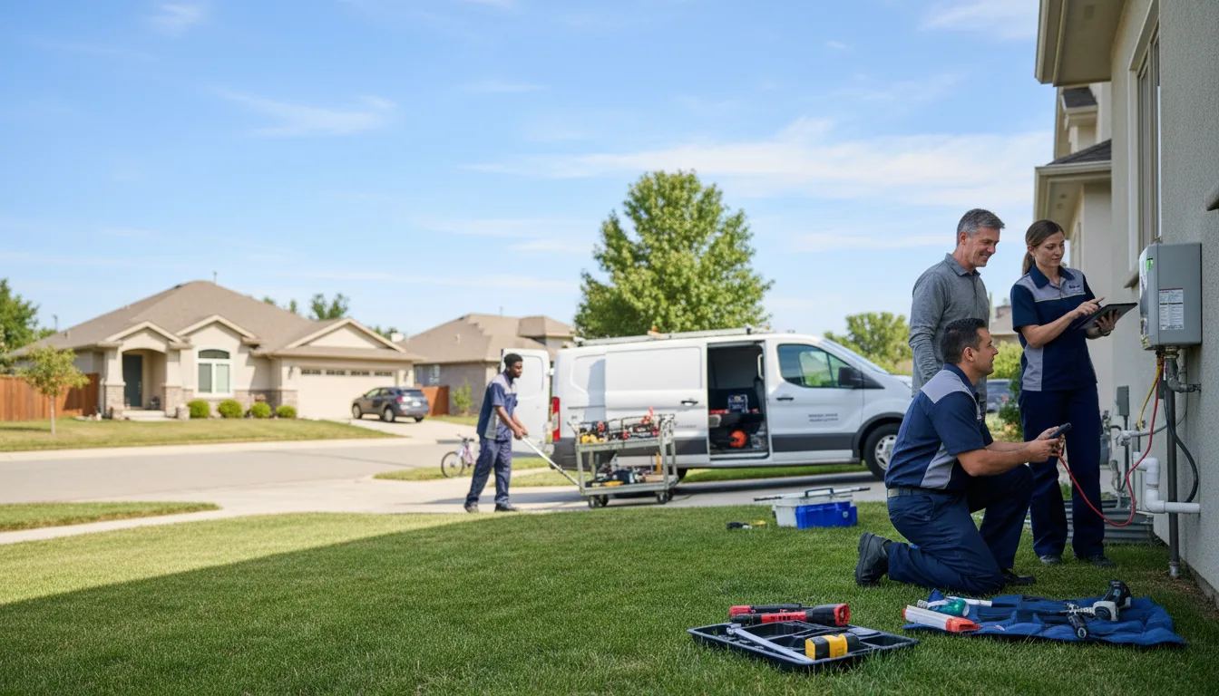 Tankless water heater service in Cerritos, CA